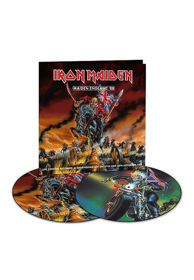Iron Maiden Maiden England 88 picture vinile 2 LP