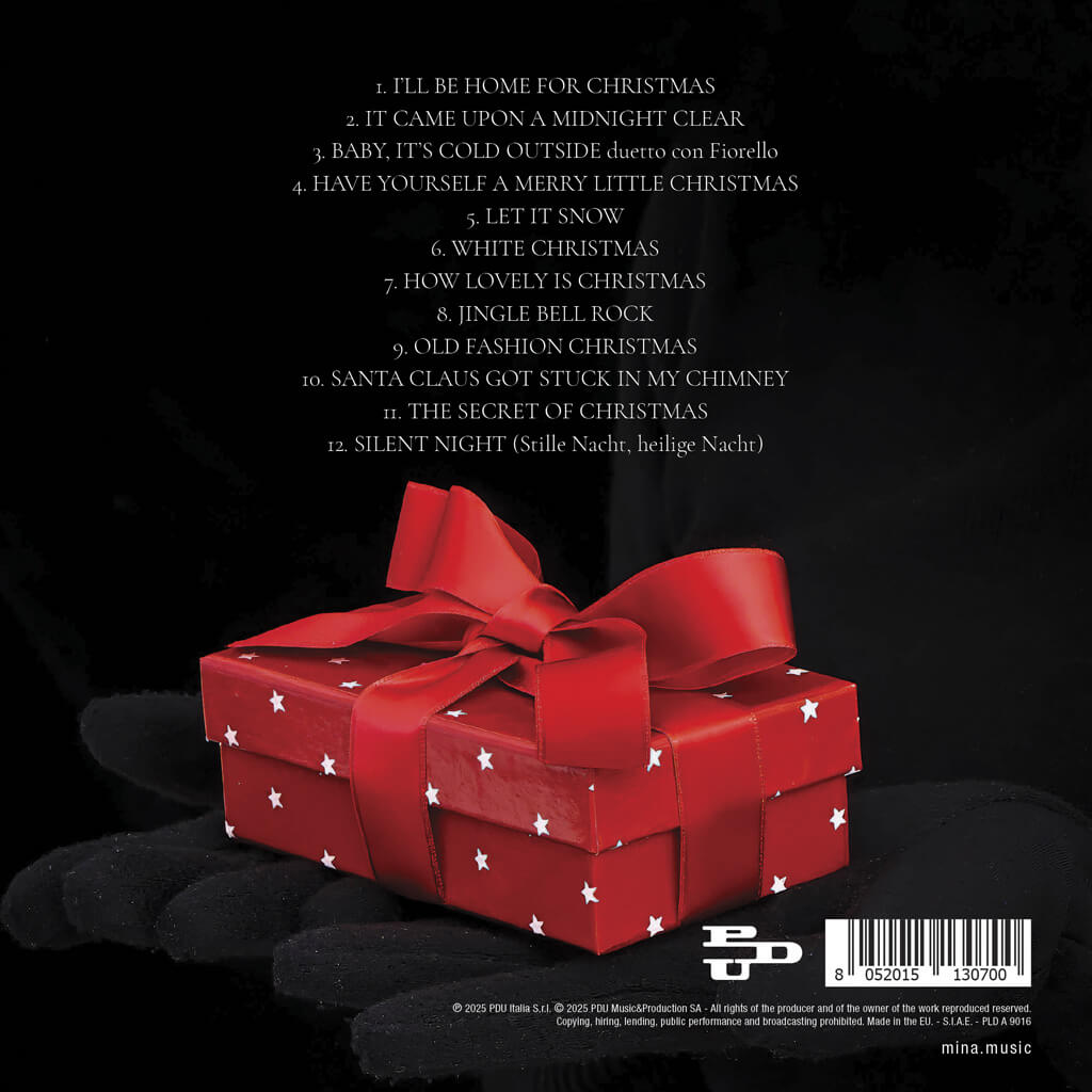 Mina Christmas Song Book CD natalizio 12 brani