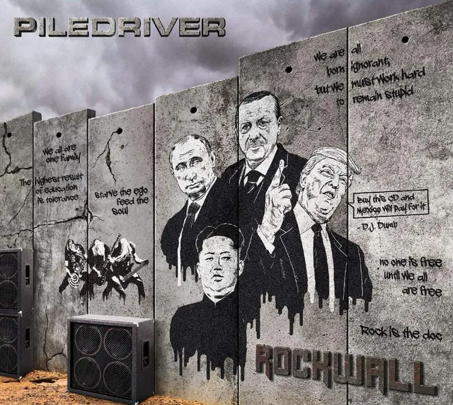 Piledriver ROCKWALL CD digipak 13 brani booklet