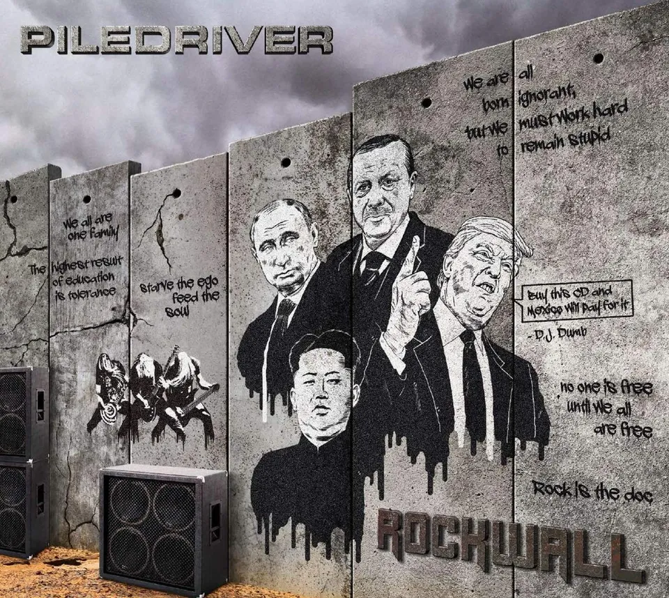 Piledriver ROCKWALL CD digipak 13 brani booklet