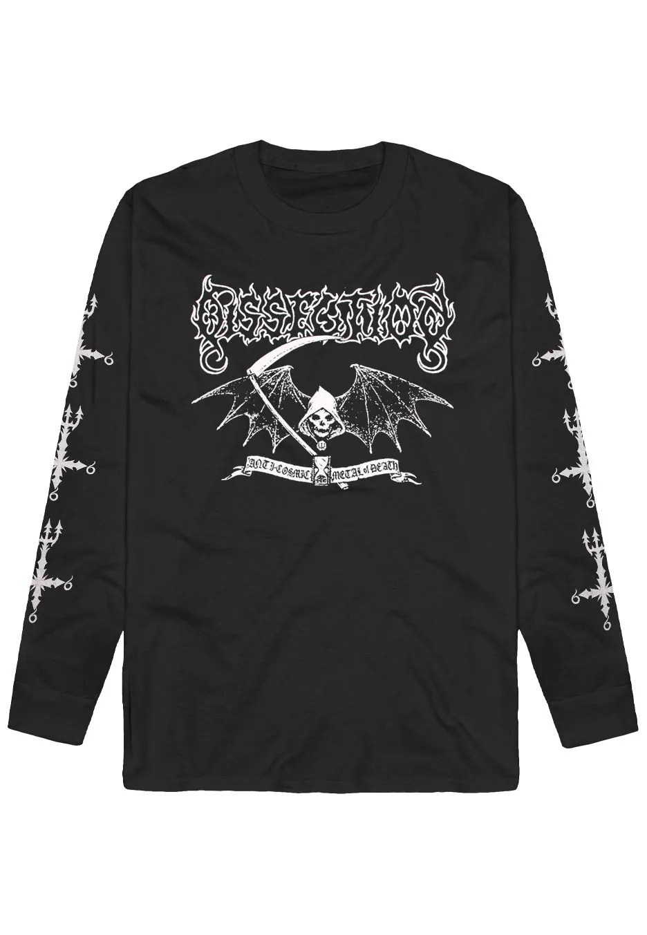 Dissection Reaper longsleeve maglia nera maniche lunghe