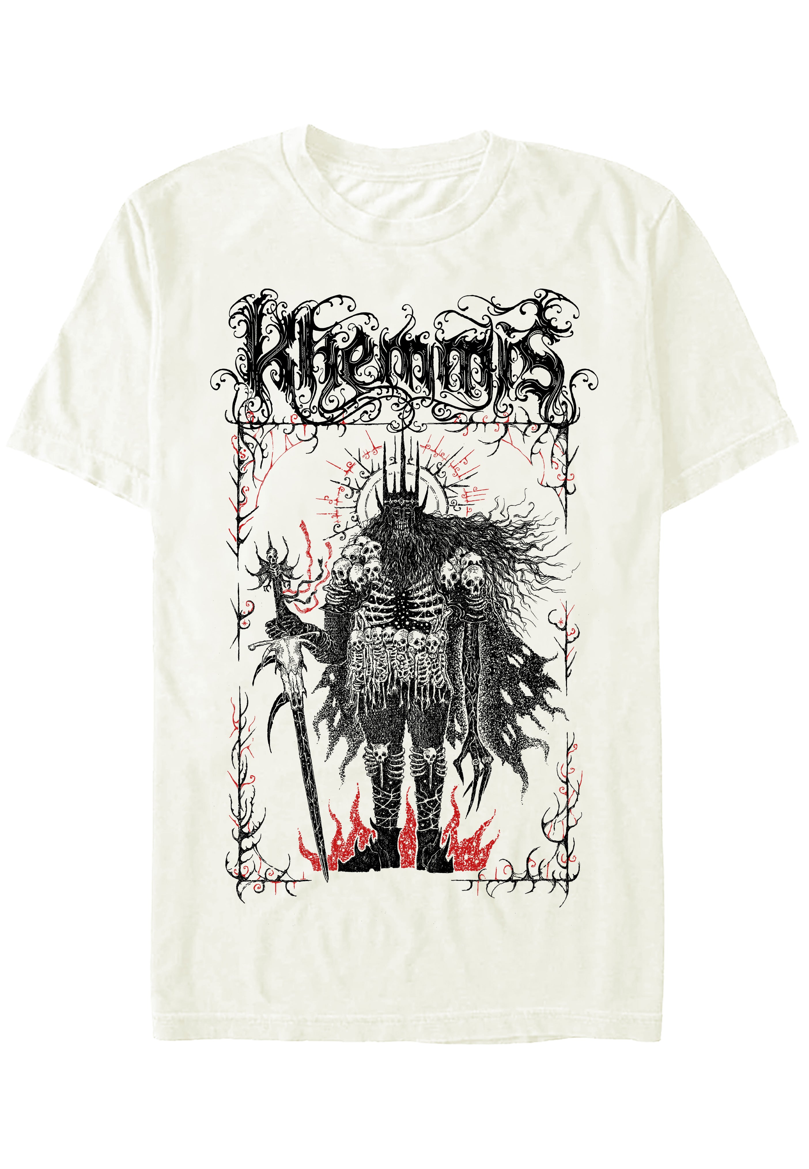 Khemmis Carrion King T-Shirt Natural Maglietta Doom Beige