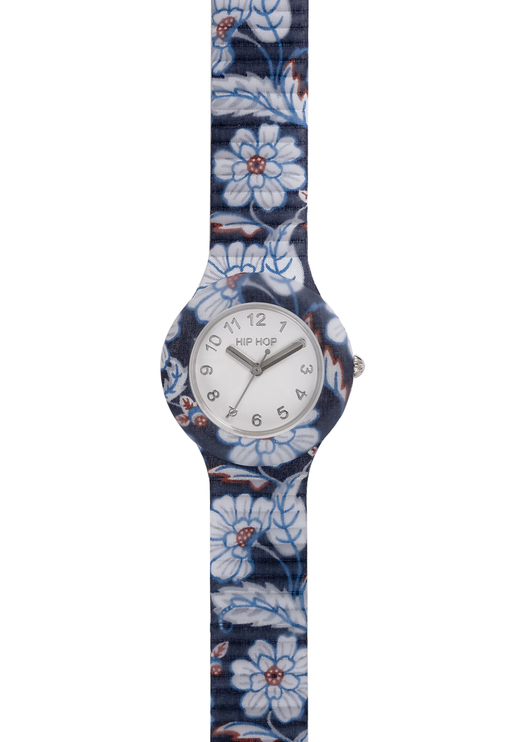 Hip Hop Winter Blossom orologio donna fiori silicone impermeabile