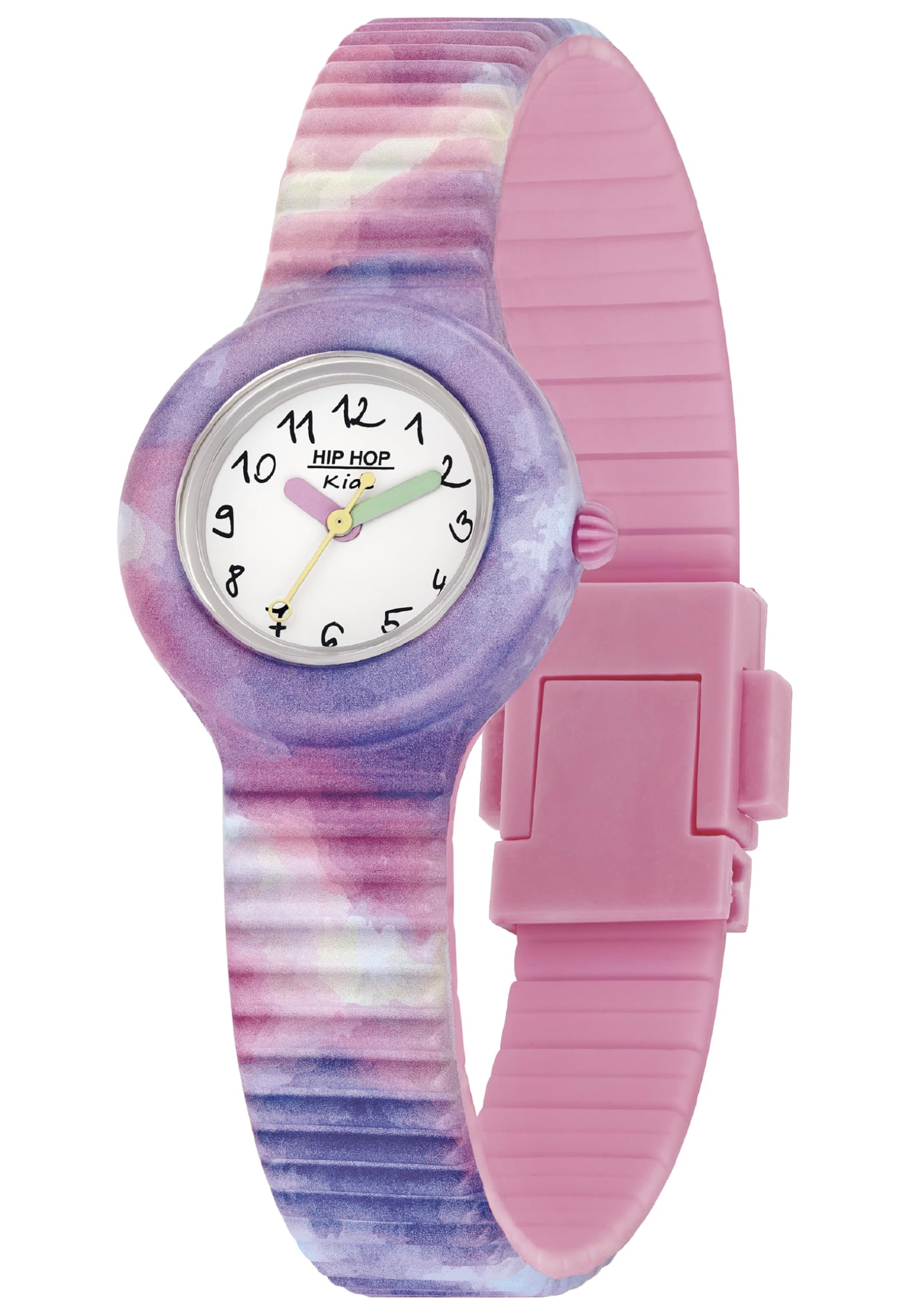 Hip Hop Kids Fun HWU1067 orologio silicone stampato multicolore