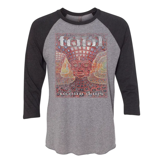 Tool 10000 Days Vintage Raglan maglietta taglia L maniche lunghe