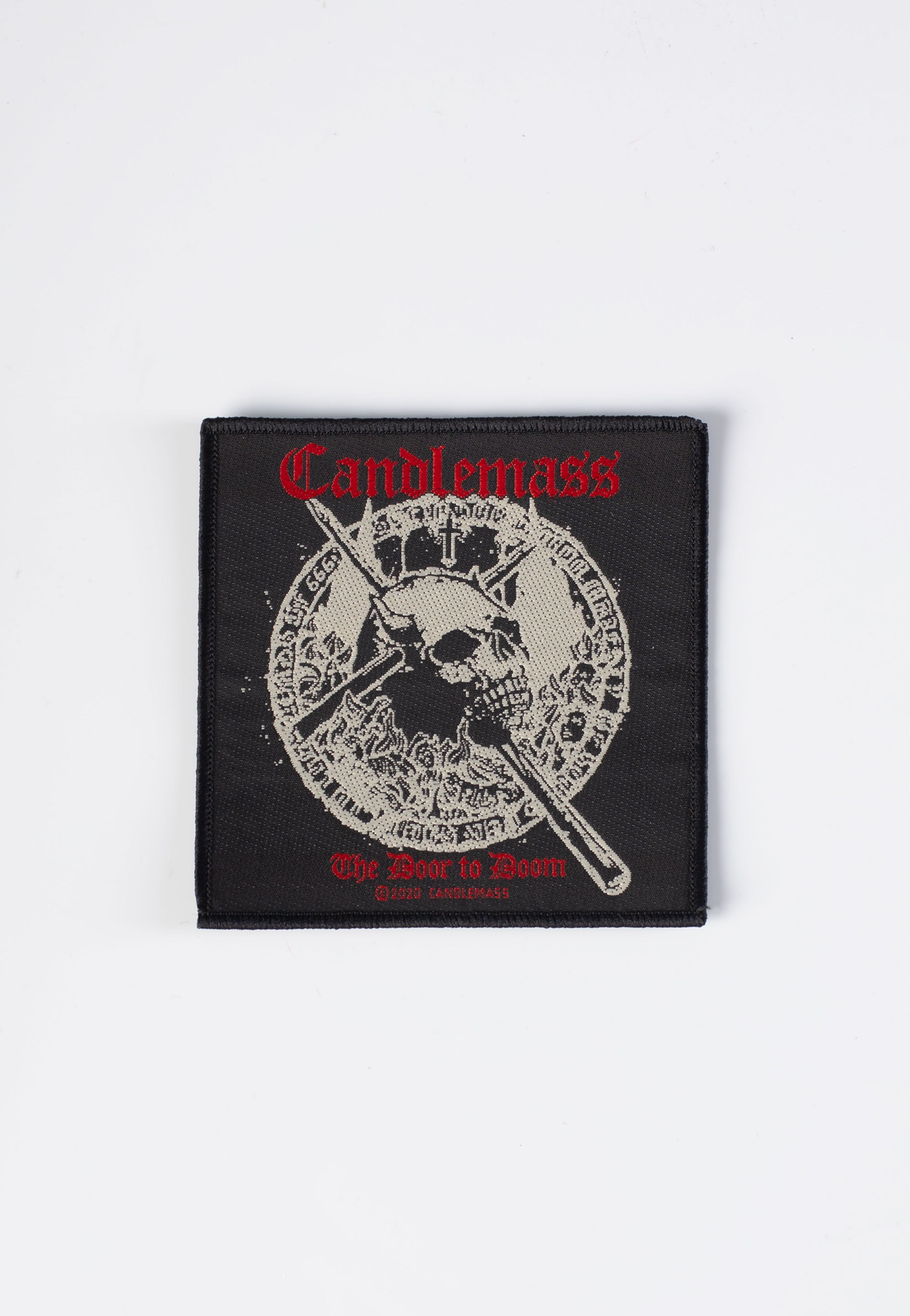 Candlemass The Door To Doom patch toppa doom metal