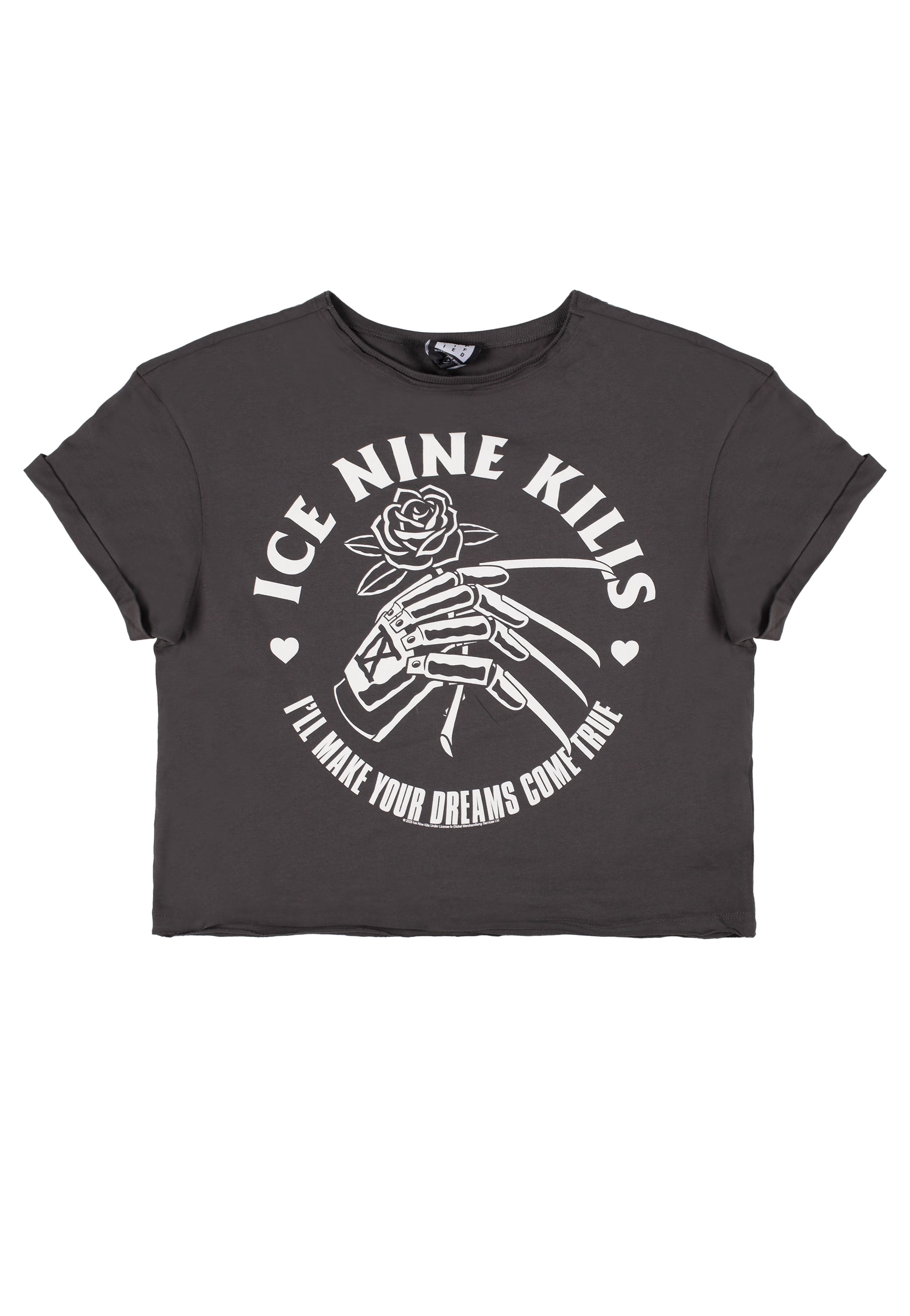 Ice Nine Kills Dreams top tank grigio taglie XS-XXL
