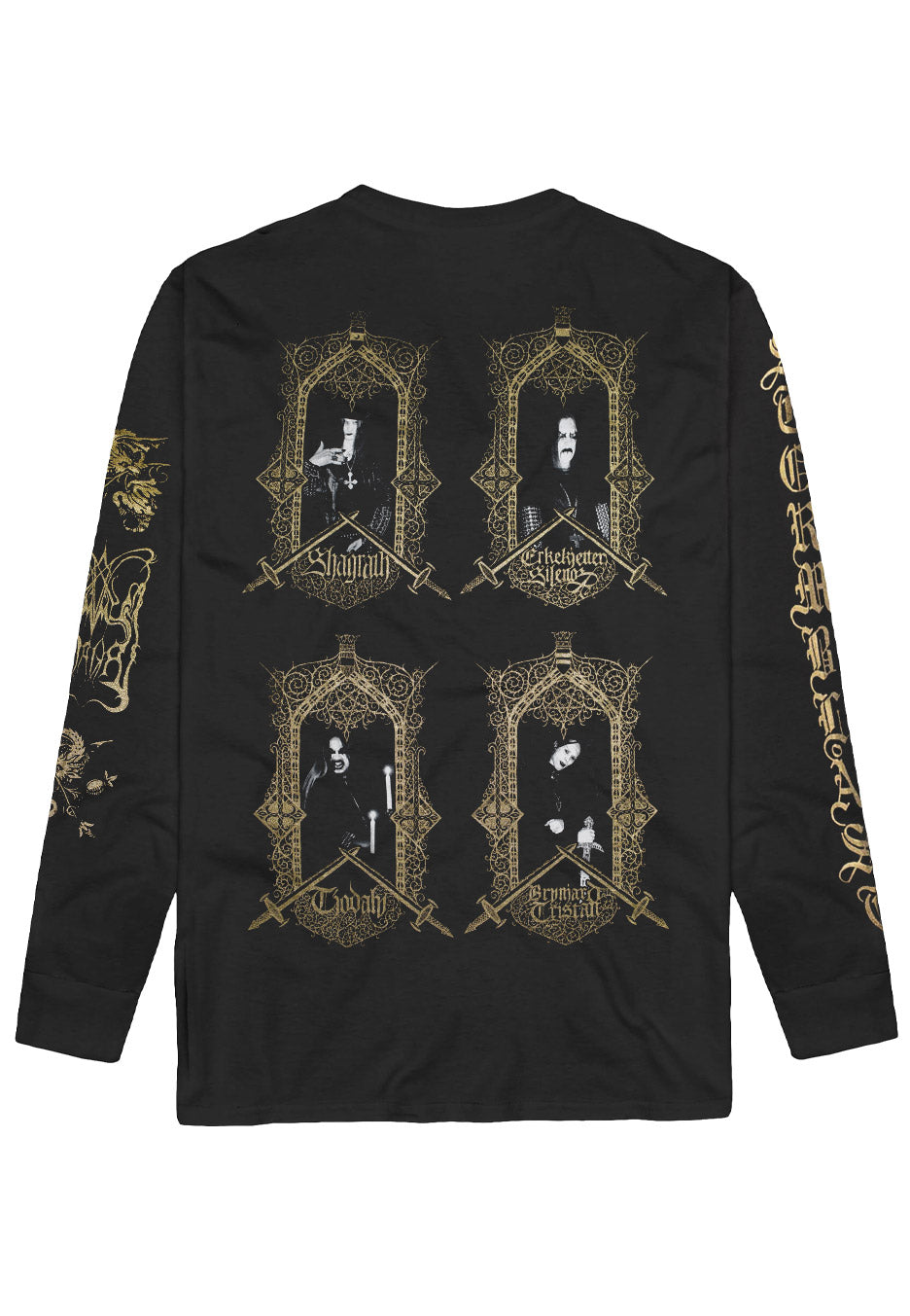 Dimmu Borgir Stormblast Maglia Manica Lunga Nera Black Metal