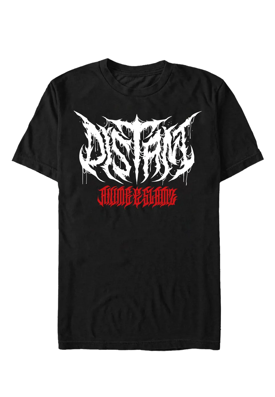 Distant Animeslams t-shirt nera deathcore