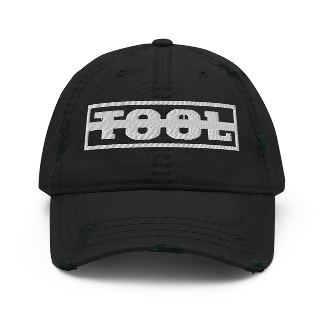 Tool Aenima Cappello Dad Hat Cotone Nero Box Logo