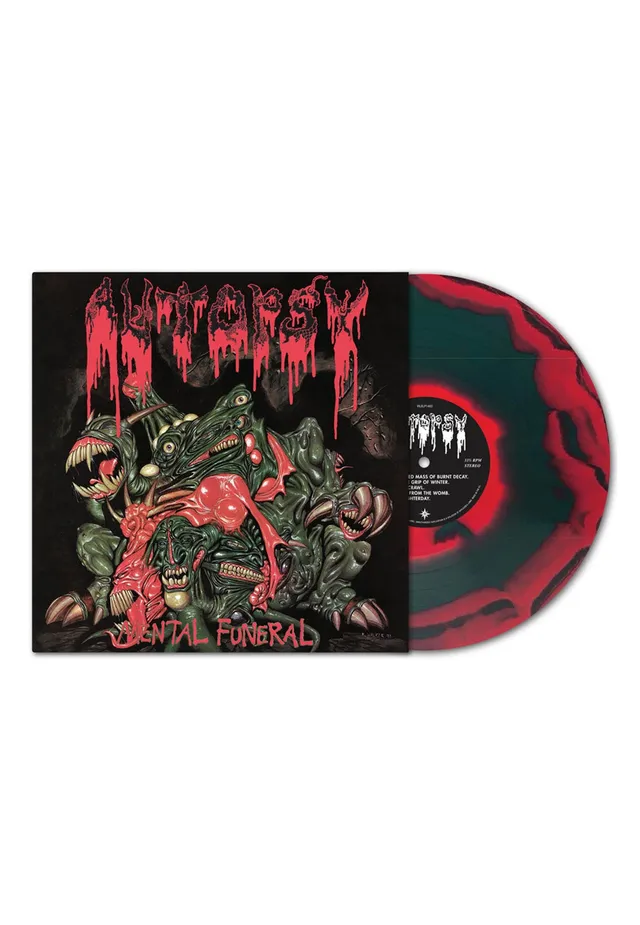Autopsy Mental Funeral 35th Vinile LP rosso limited