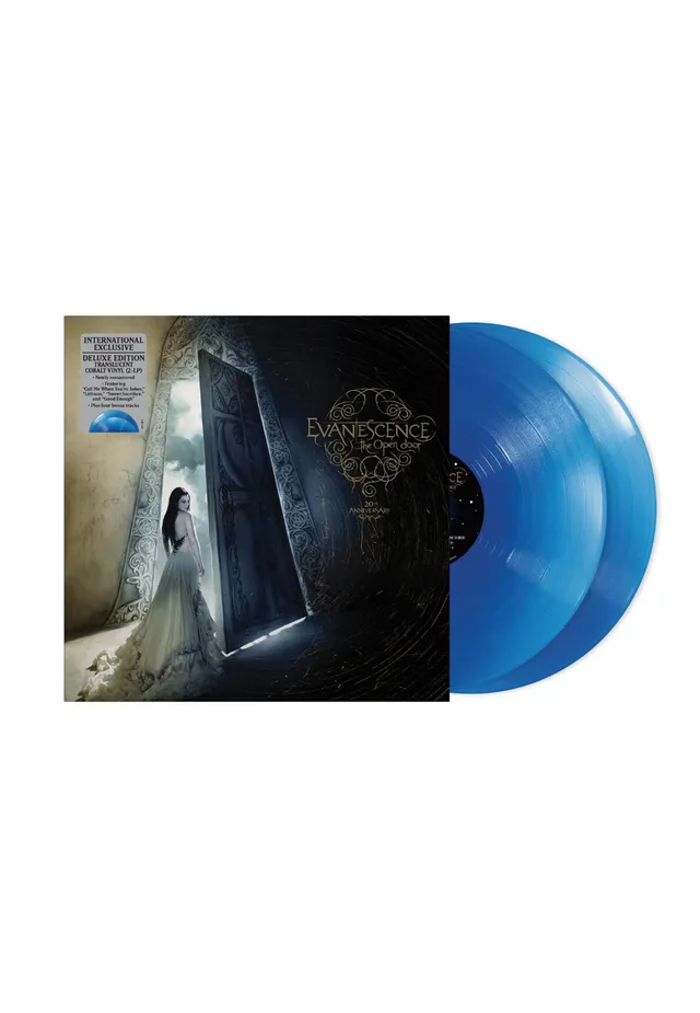 Evanescence The Open Door Deluxe doppio vinile blu cobalt