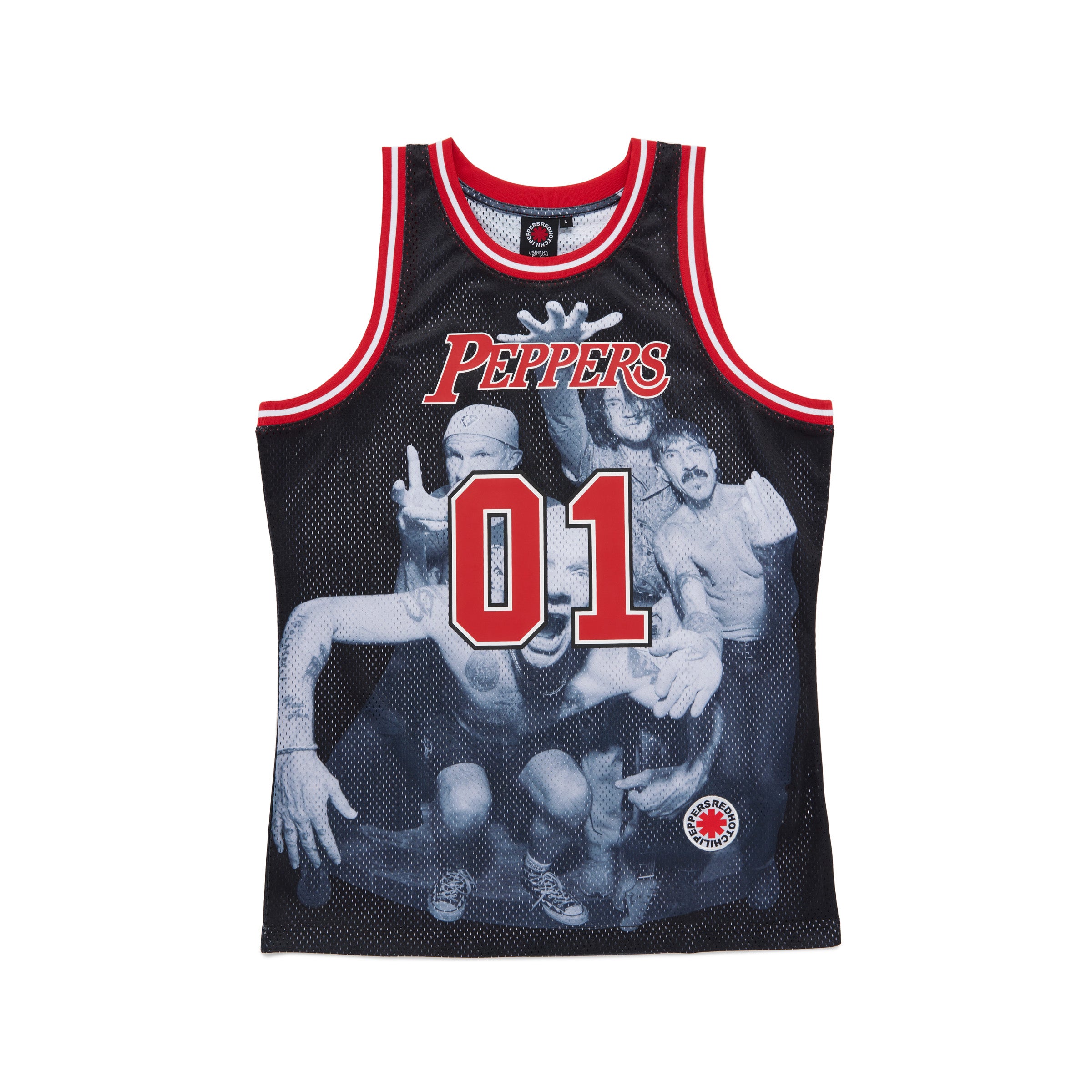 Red Hot Chili Peppers We See You canotta basket unisex mesh