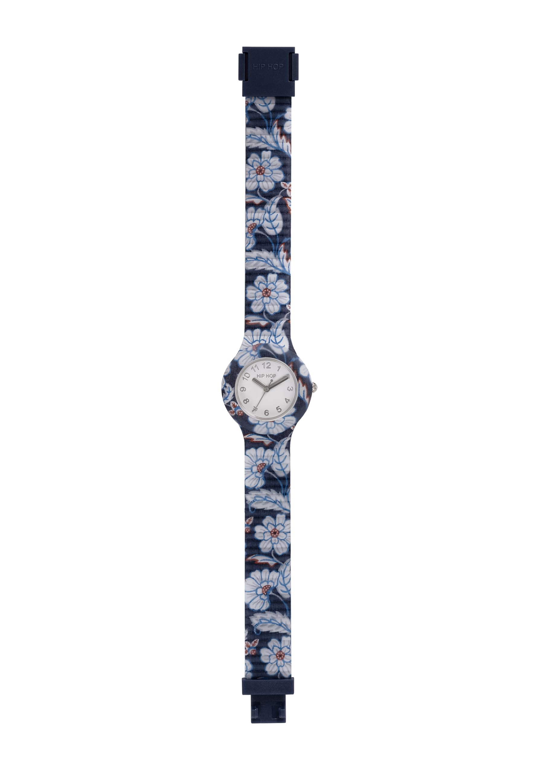 Hip Hop Winter Blossom orologio donna fiori silicone impermeabile