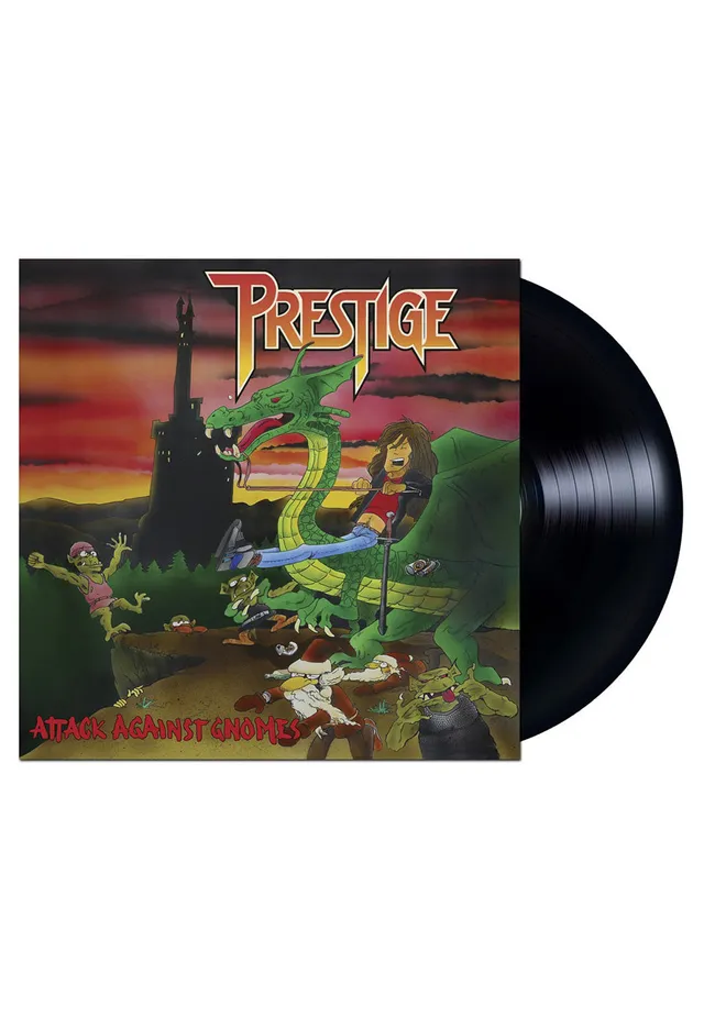 Prestige Attack Against Gnomes Vinile LP Reissue Thrash Metal