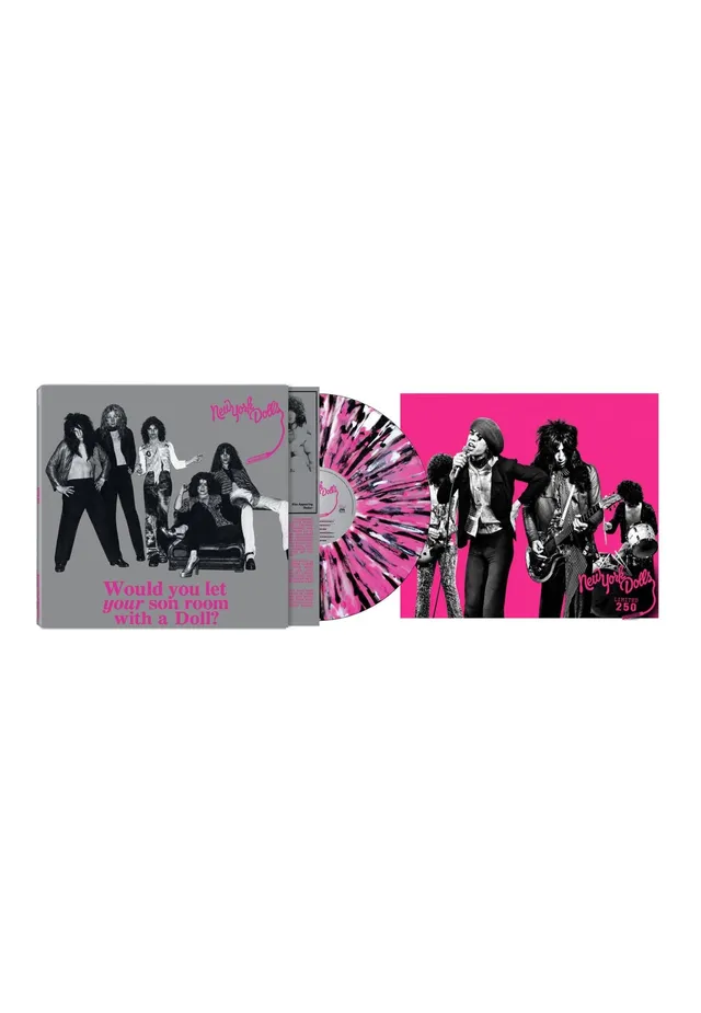 New York Dolls Would You Let Your Son Vinile LP Rosa Splatter