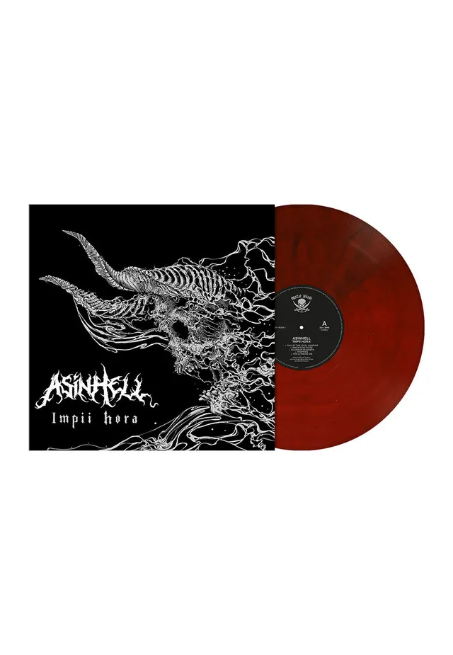 Asinhell Impii Hora LP vinile rosso crimson death metal