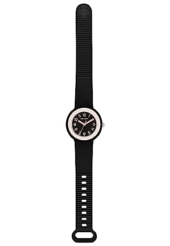 Hip Hop Hero.Dot orologio donna 34 mm nero silicone