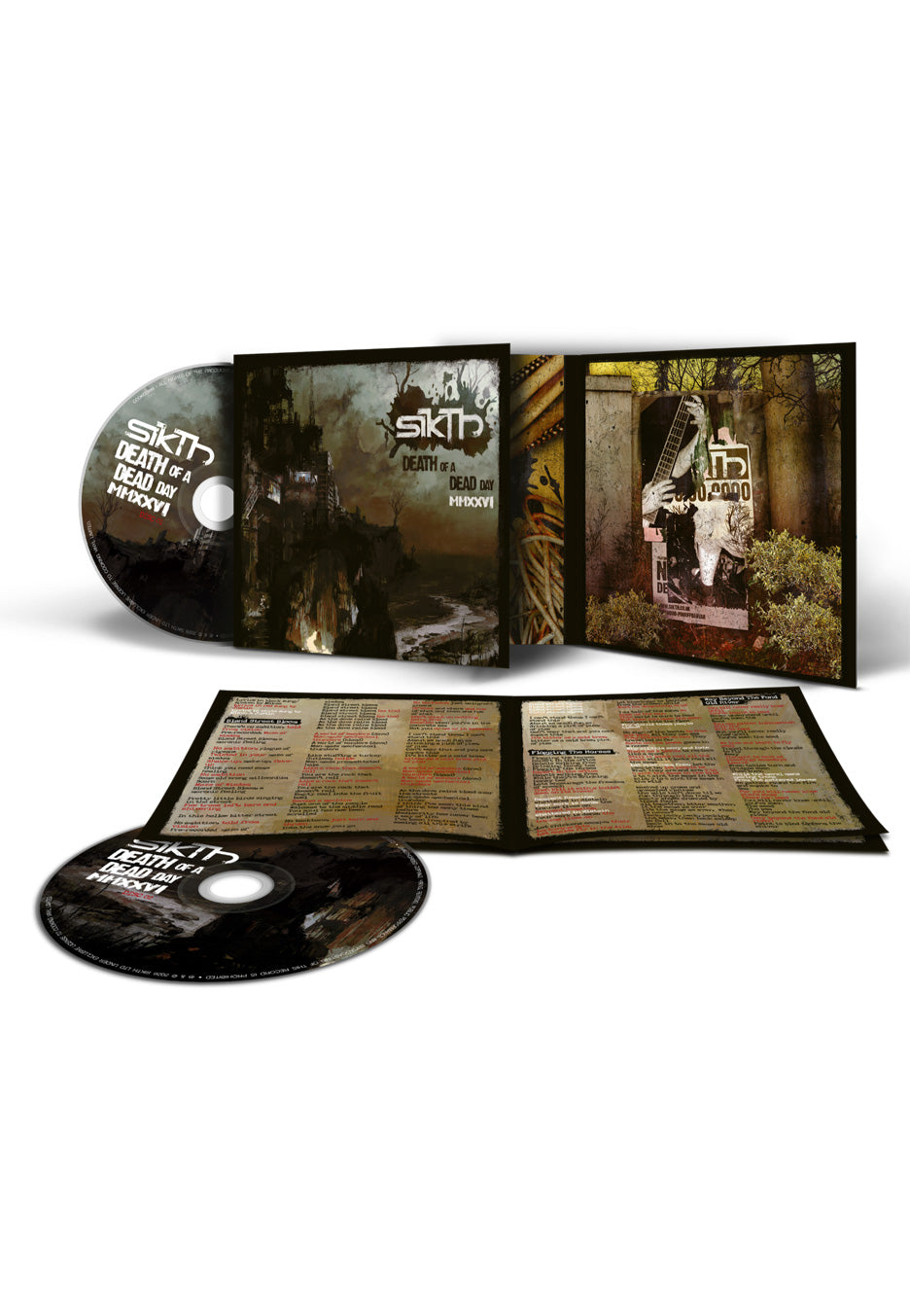 SikTh Death of a Dead Day MMXXVI doppio CD digipak remix