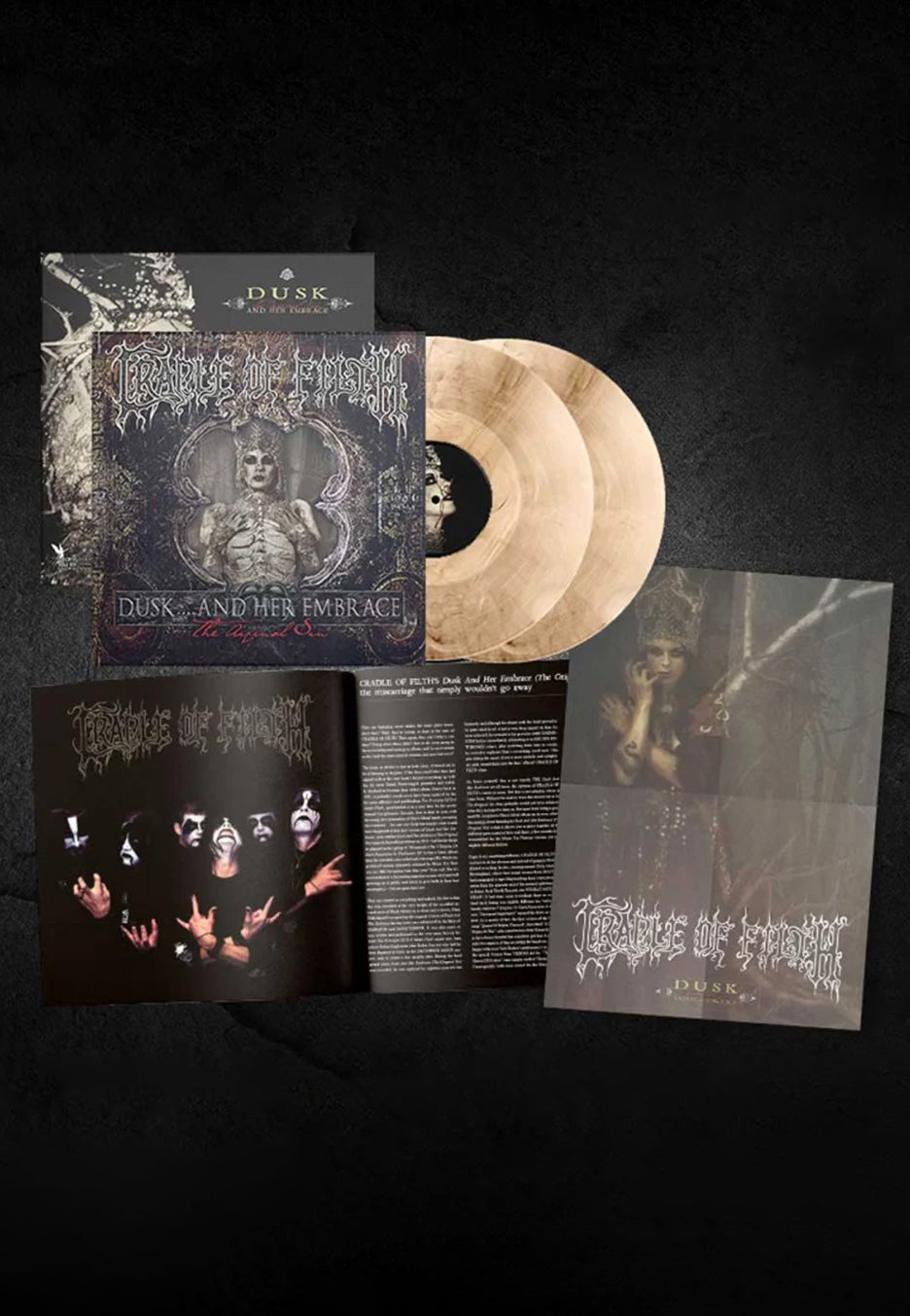Cradle Of Filth Dusk And Her Embrace doppio vinile galaxy