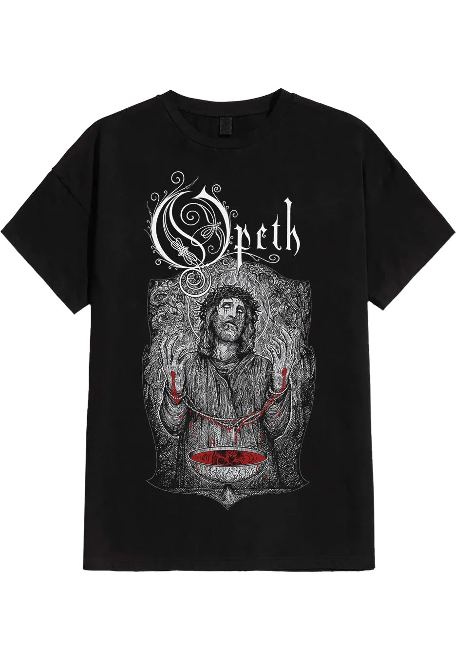 Opeth Deliverance 25th maglietta nera manica corta