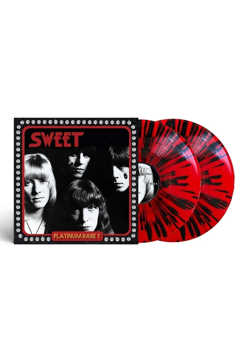 Sweet Platinum Rare 1 Doppio vinile 2LP splatter rosso nero