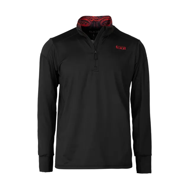 Tool 10,000 Days felpa quarter zip uomo manica lunga taglia L