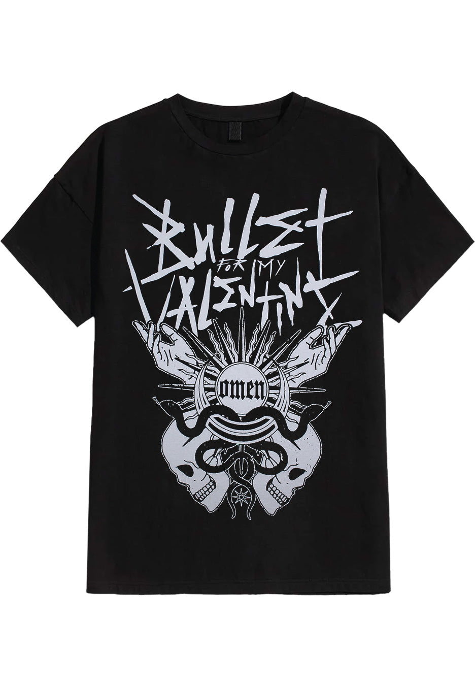 Bullet For My Valentine Omen t-shirt uomo nera taglia M metal