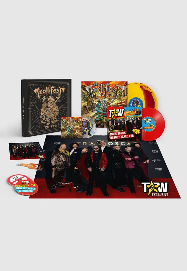Trollfest Trollywood boxset vinile colorato folk metal