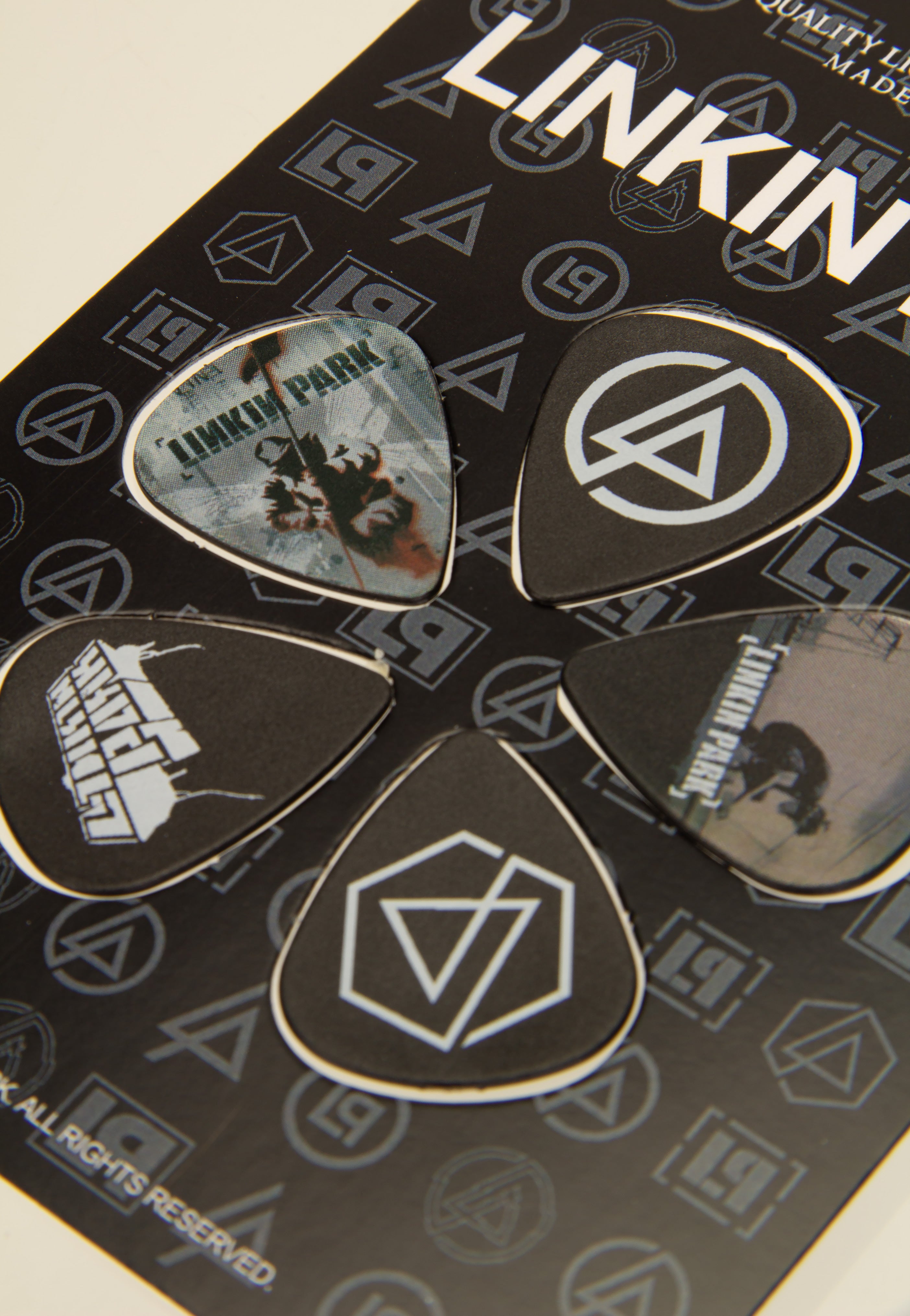 Linkin Park Classics Plettro Nylon Multicolore
