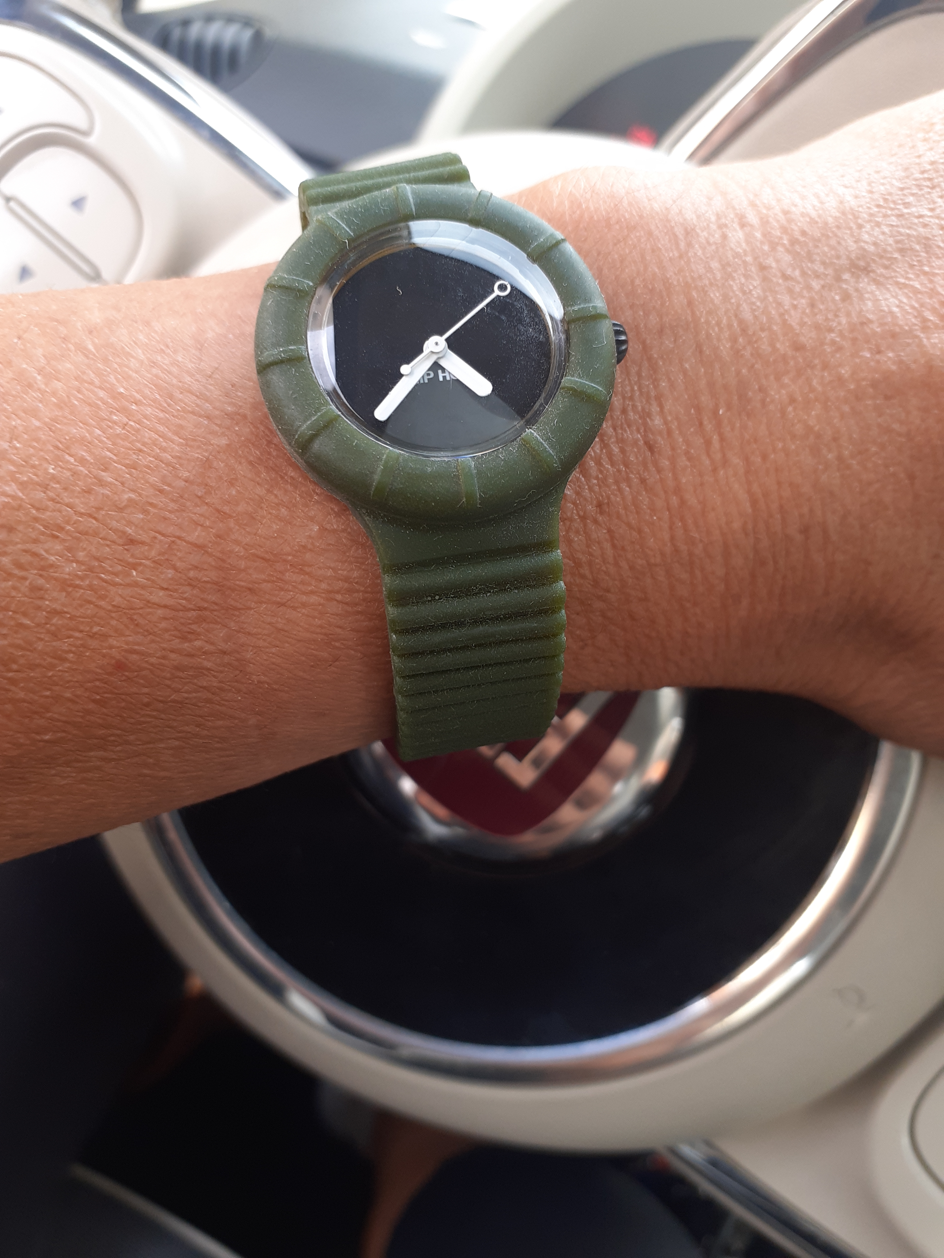 Hip Hop Hero 32 orologio donna bianco quadrante numerato
