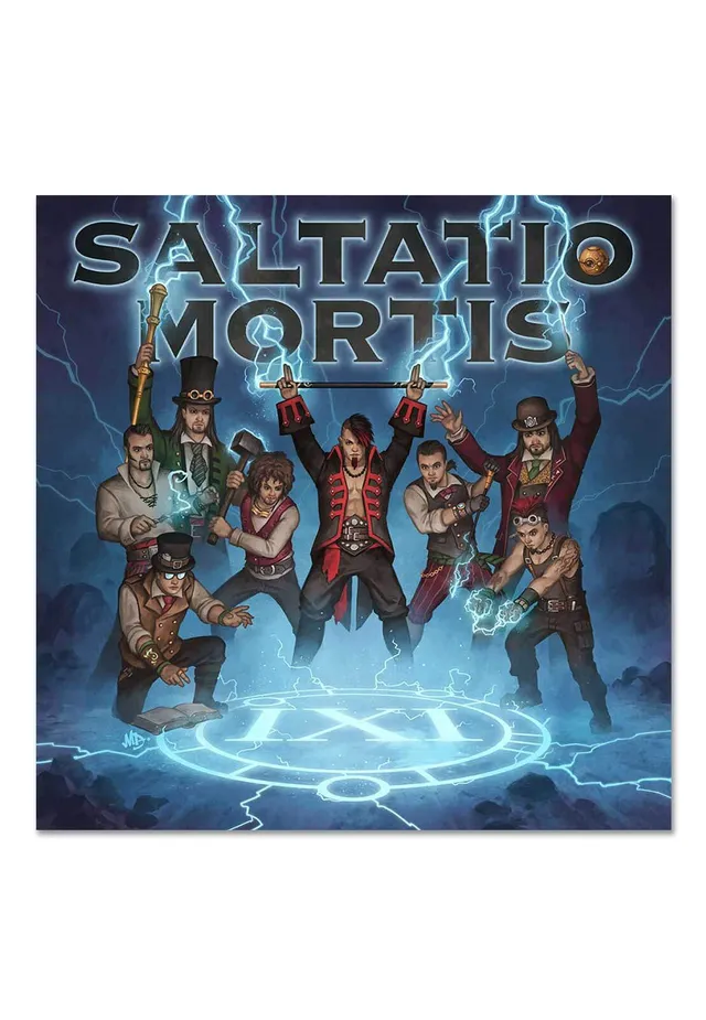 Saltatio Mortis Das Schwarze Einmaleins CD+DVD limitato