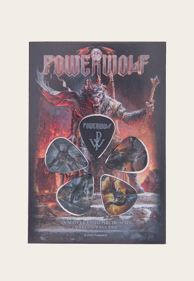 Powerwolf Wake Up The Wicked plettro nylon multicolore