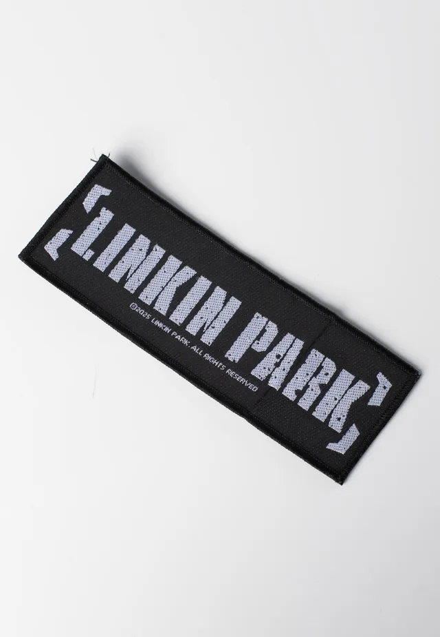 Linkin Park Logo patch nera poliestere taglia unica
