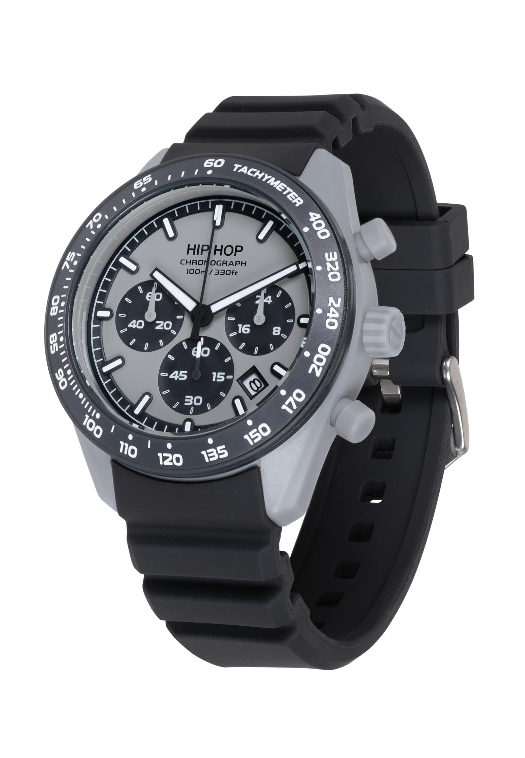 Hip Hop X Man HWU1346 orologio uomo verde cronografo