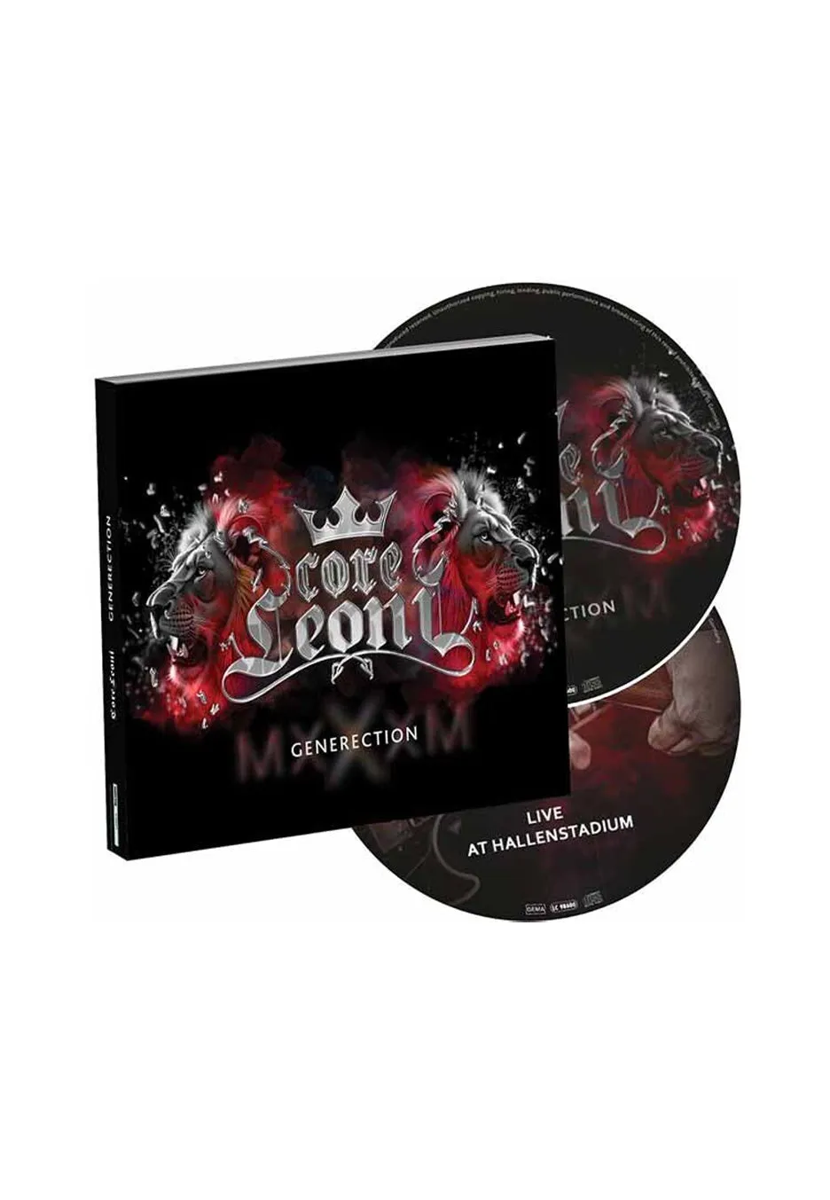 CoreLeoni II Generection CD digipak 2 CD hard rock