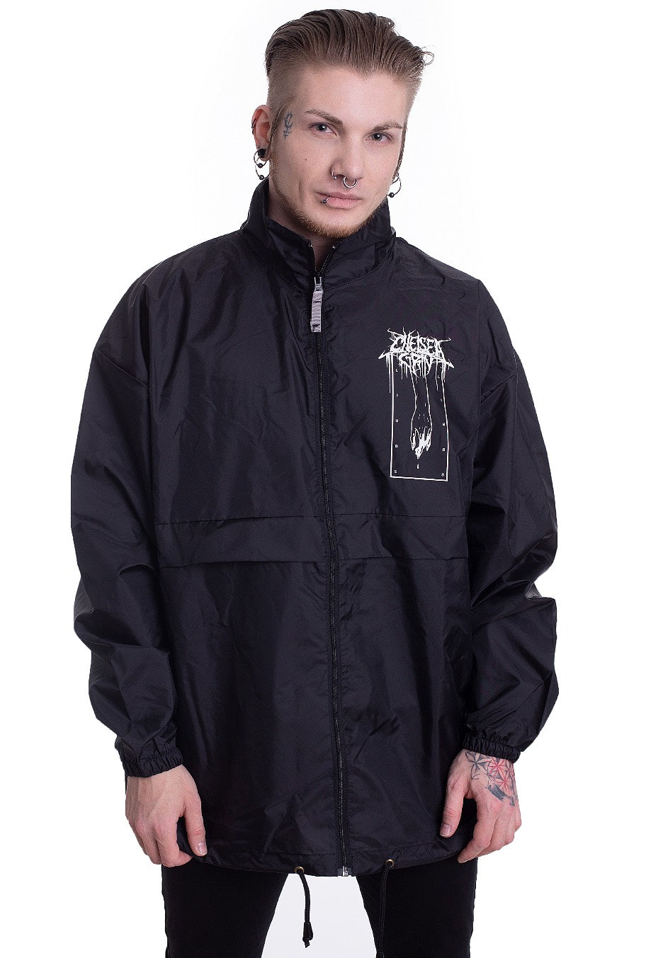 Chelsea Grin Limbs Windbreaker nero deathcore taglie S-XXL