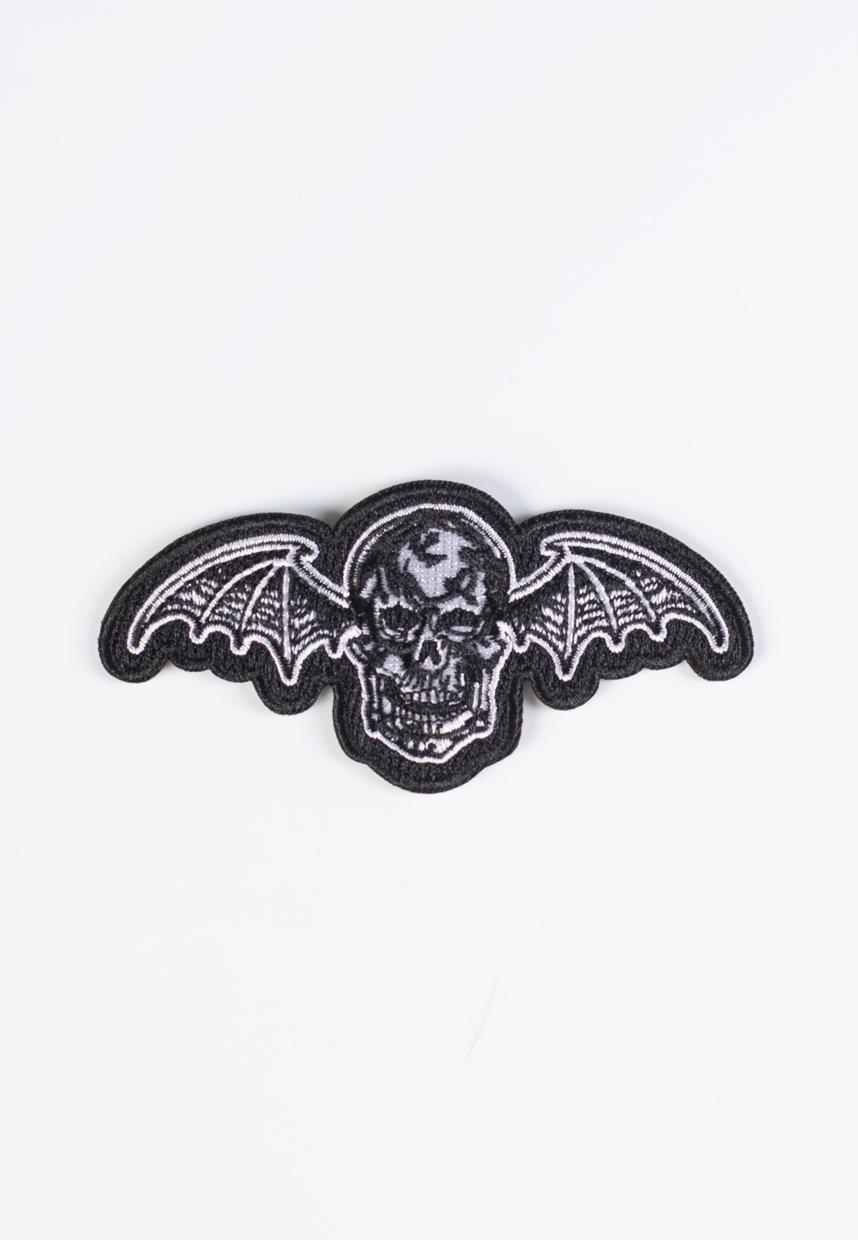 Avenged Sevenfold Deathbat patch toppa nera ricamata