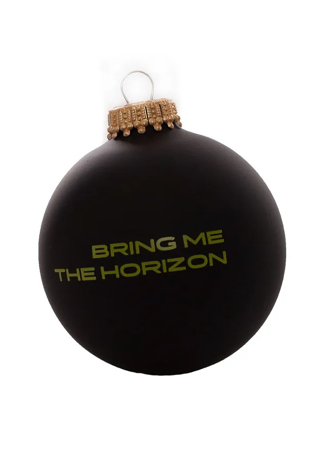 Bring Me The Horizon Limited Xmas Pallina Natale nera taglia unica