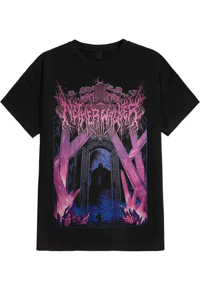 Netherwalker Crystal Knight maglietta nera manica corta