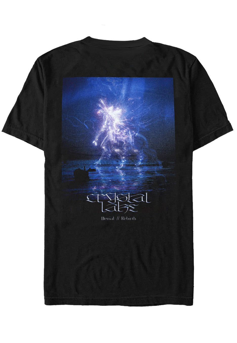 Crystal Lake Rebirth Denial T-Shirt nera metalcore