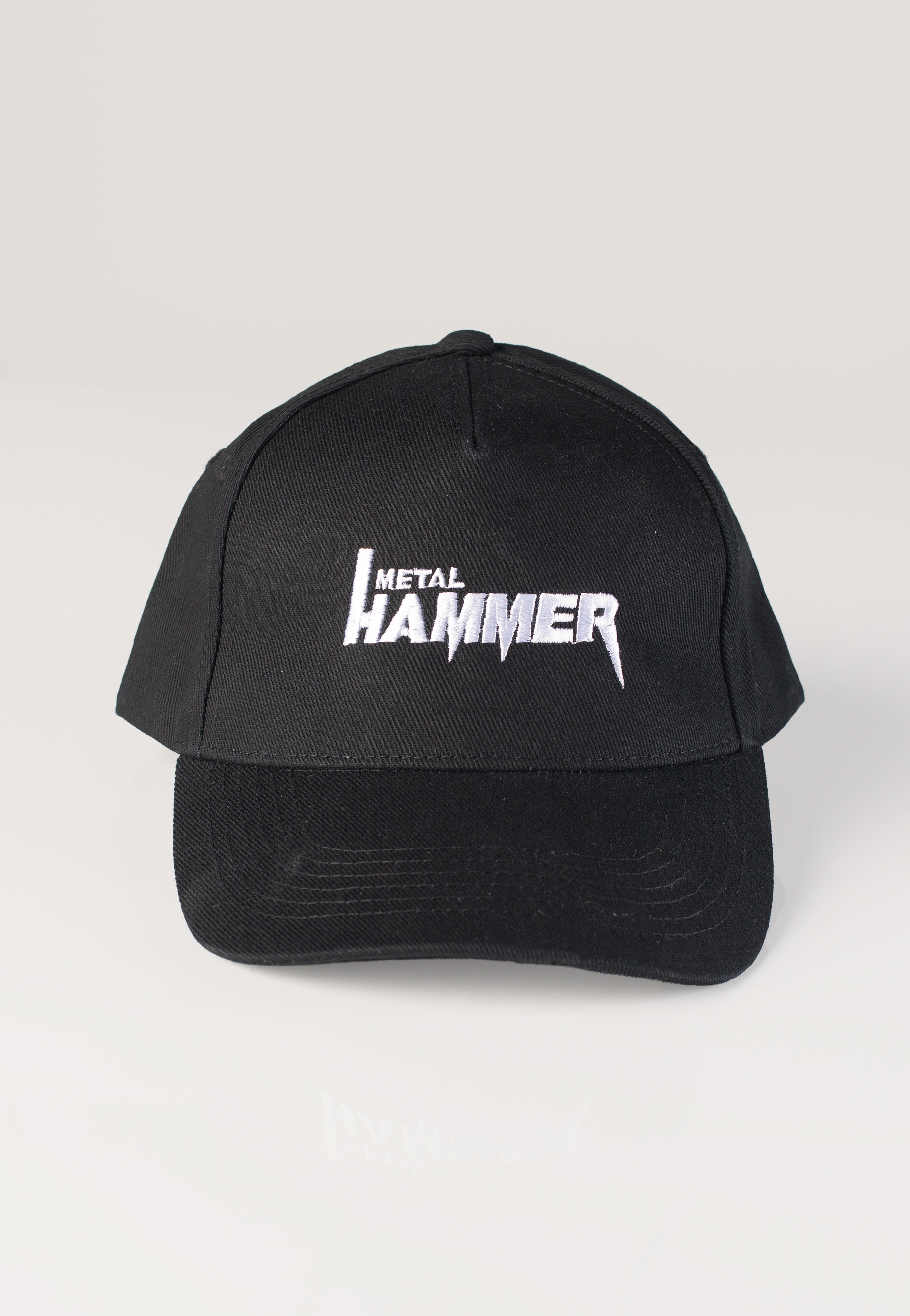 Metal Hammer Logo Cap cappellino nero strapback taglia unica