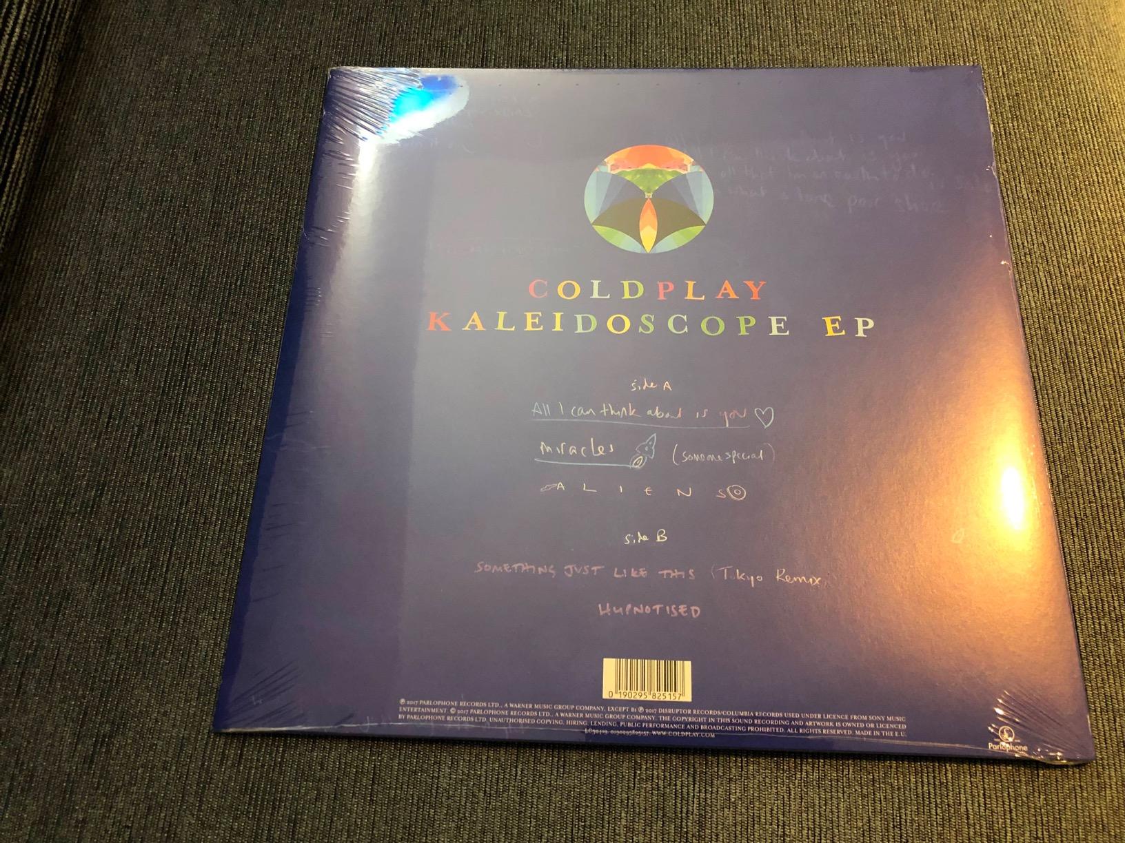 Coldplay Kaleidoscope EP Vinile LP 5 brani