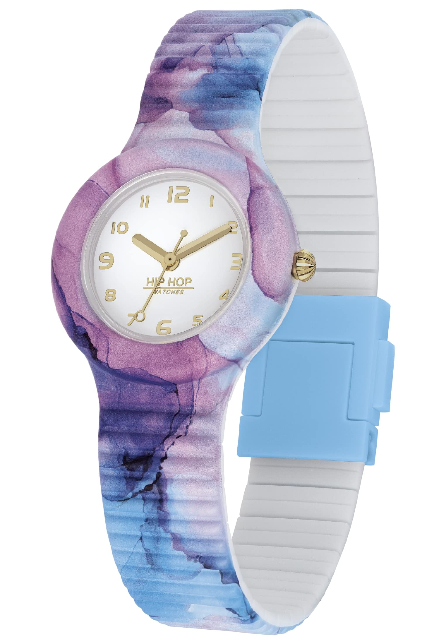 Hip Hop Hero 32 Orologio Donna Azzurro 32 mm In Clouds
