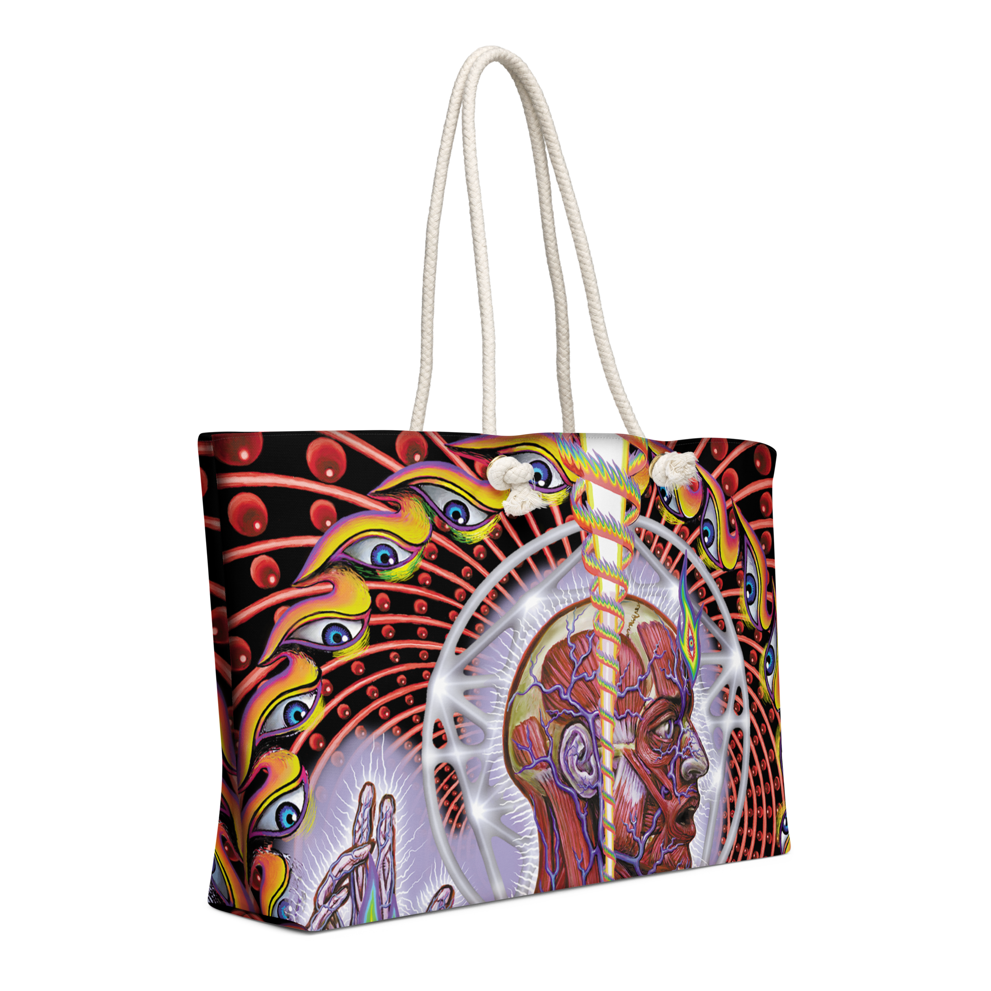 Tool Lateralus Skinless Man borsa weekender 60 cm poliestere