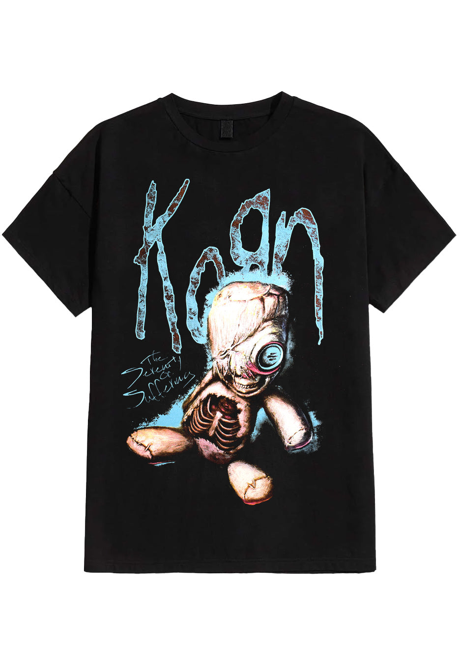 Korn SoS Doll t-shirt nera cotone morbido