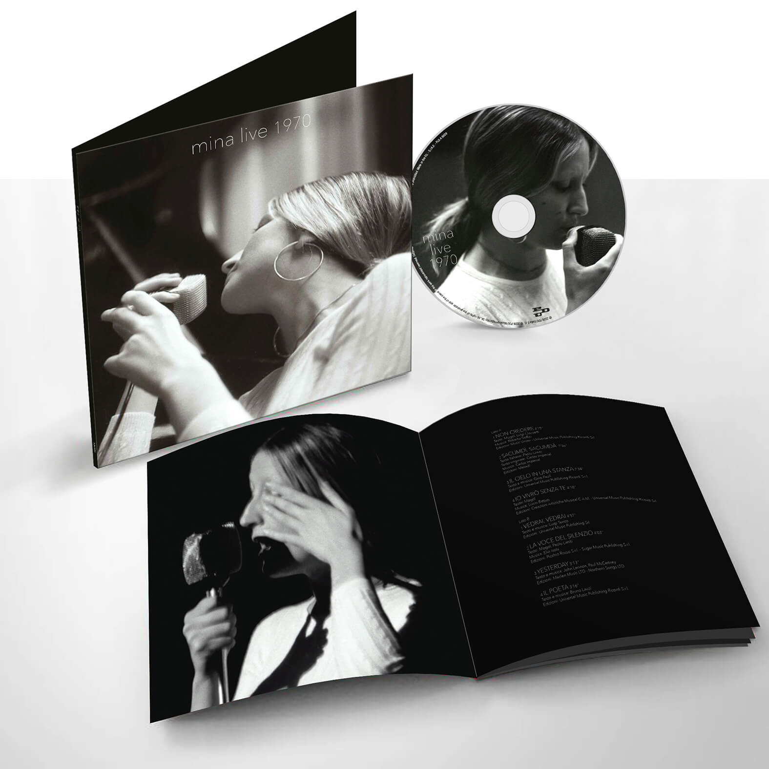 Mina Live 1970 CD live Cabaret 8 brani