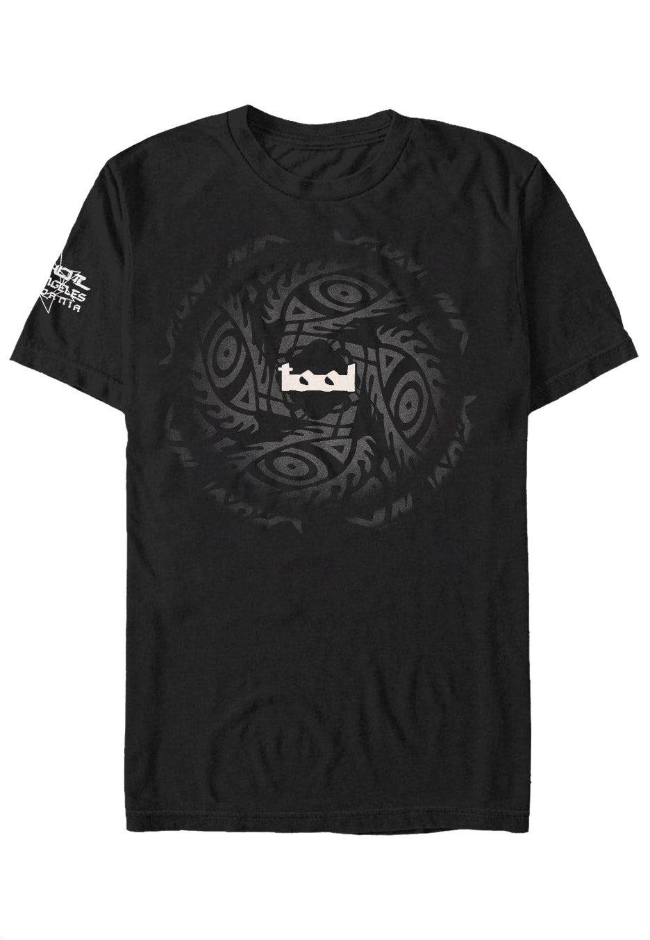 Tool Tonal T-Shirt maglietta nera manica corta