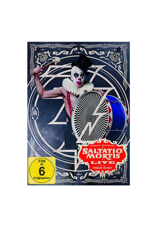 Saltatio Mortis Zirkus Zeitgeist Live Box 2 CD+2 DVD+Blu-ray