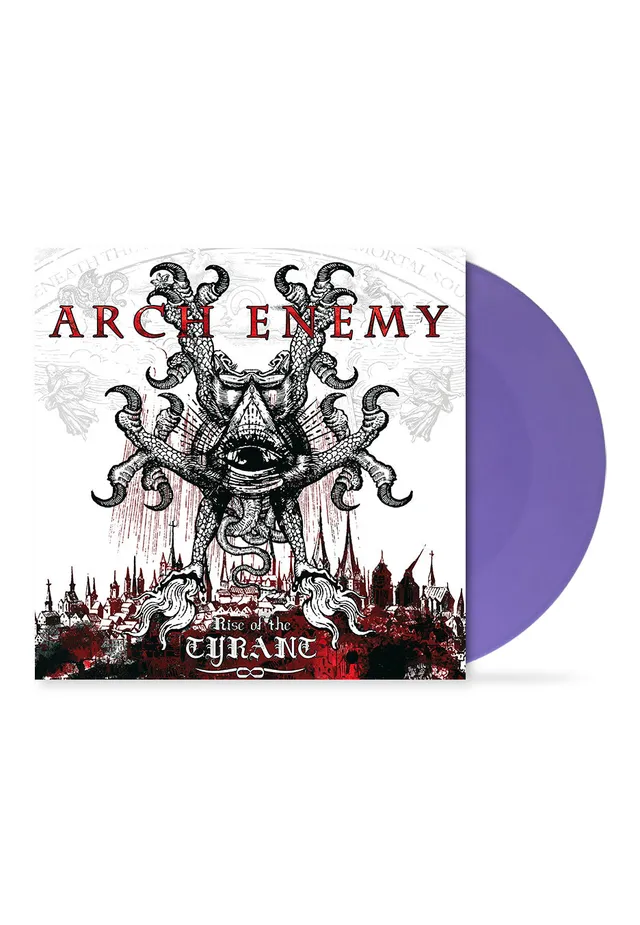 Arch Enemy Rise Of The Tyrant vinile LP lilla reissue